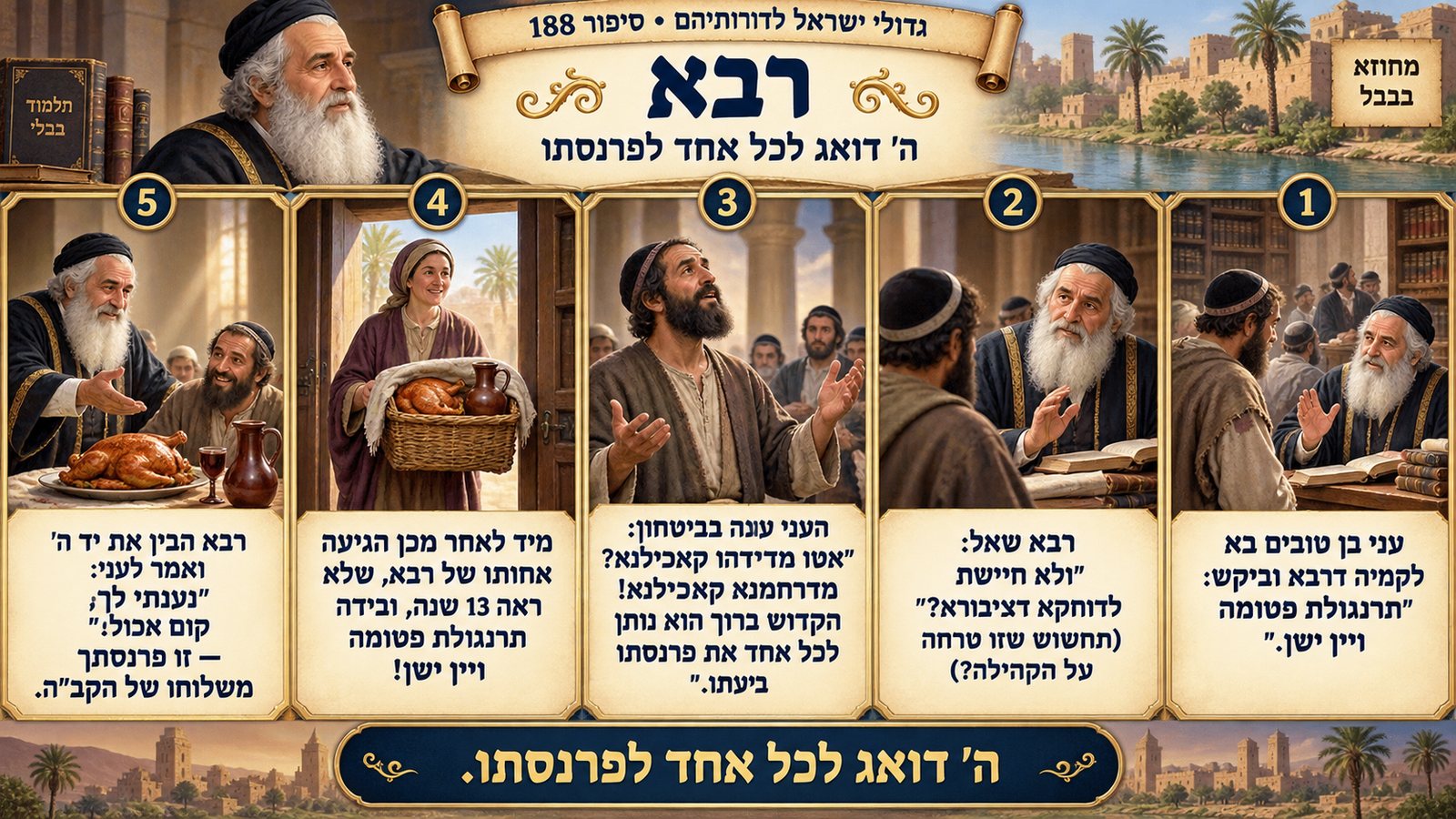 תמונת סיכום — רבא: רבא